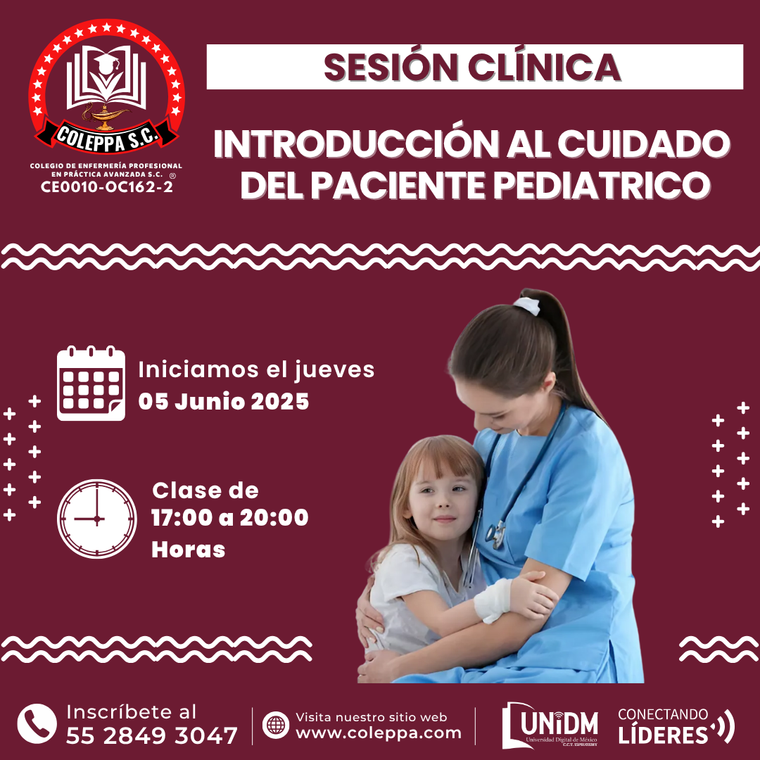 05JUN25 – INTRODUCCIÓN AL CUIDADO DEL PACIENTE PEDIATRICO