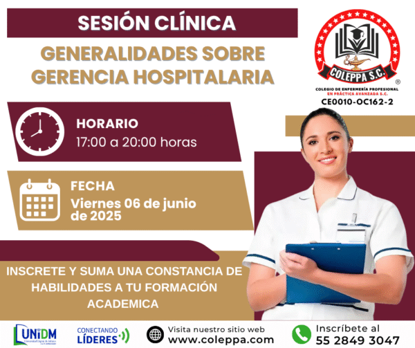 06JUN25 - GENERALIDADES SOBRE GERENCIA HOSPITALARIA.
